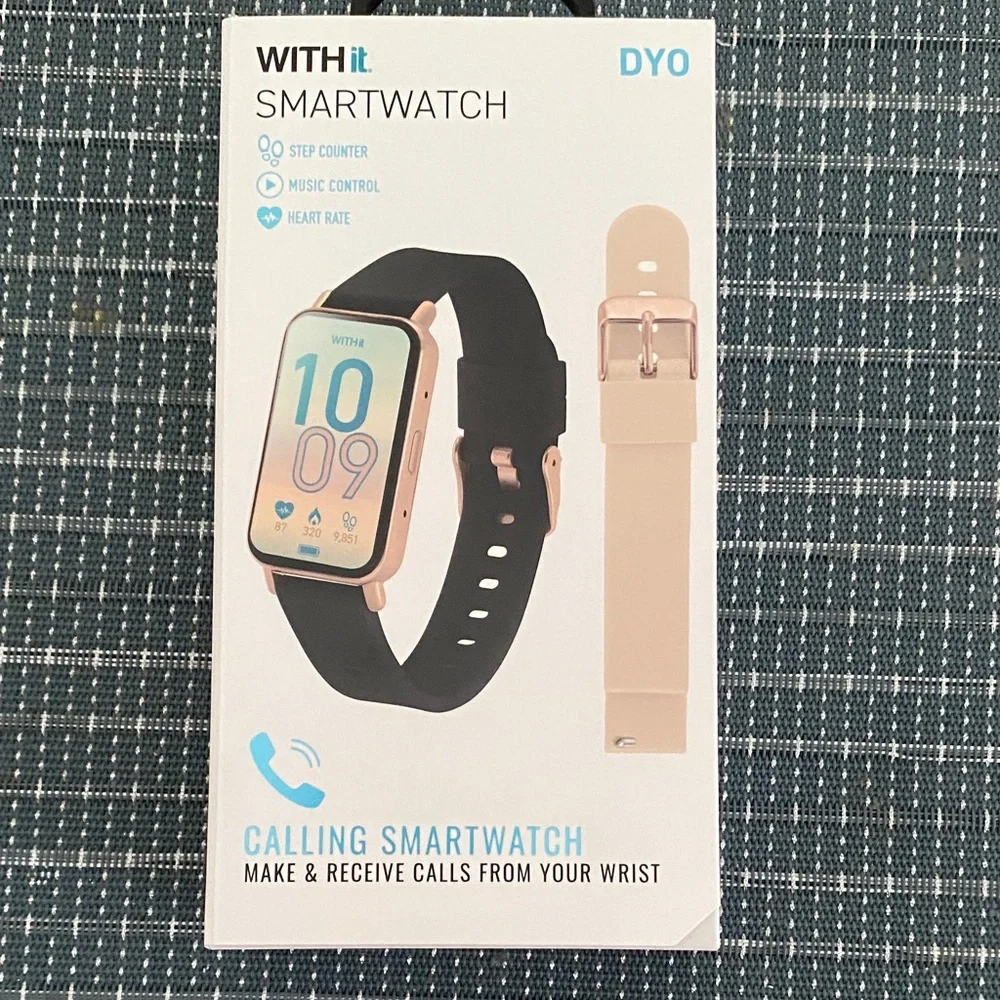 Women DYO Smartwatch - Black and Gold